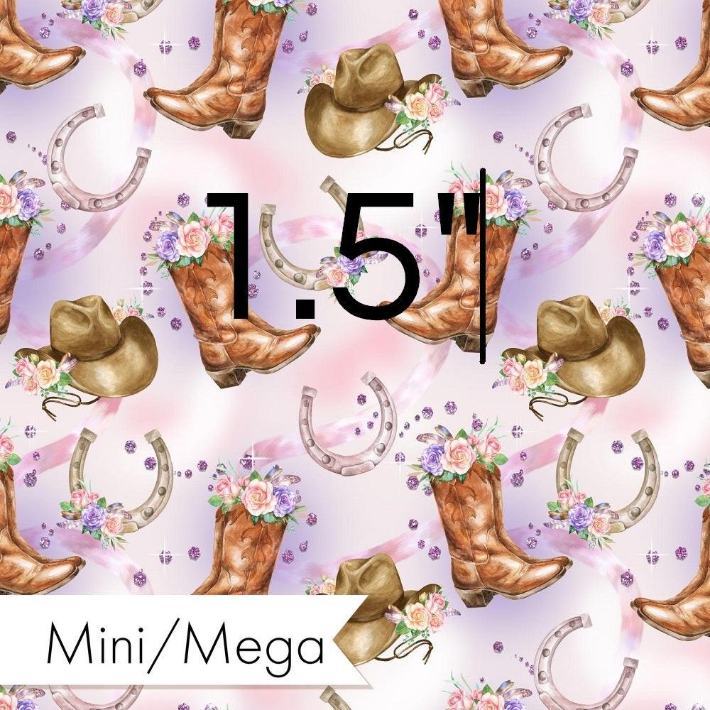 Design 576 Purple Cowgirl Fabric – Australian custom printed fabric pre-order | Fabric by Missy Rose