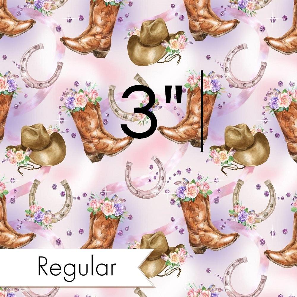 Design 576 Purple Cowgirl Fabric – made-to-order custom fabric by the metre | Fabric by Missy Rose