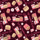 Design 577 - Cute Foods Fabric