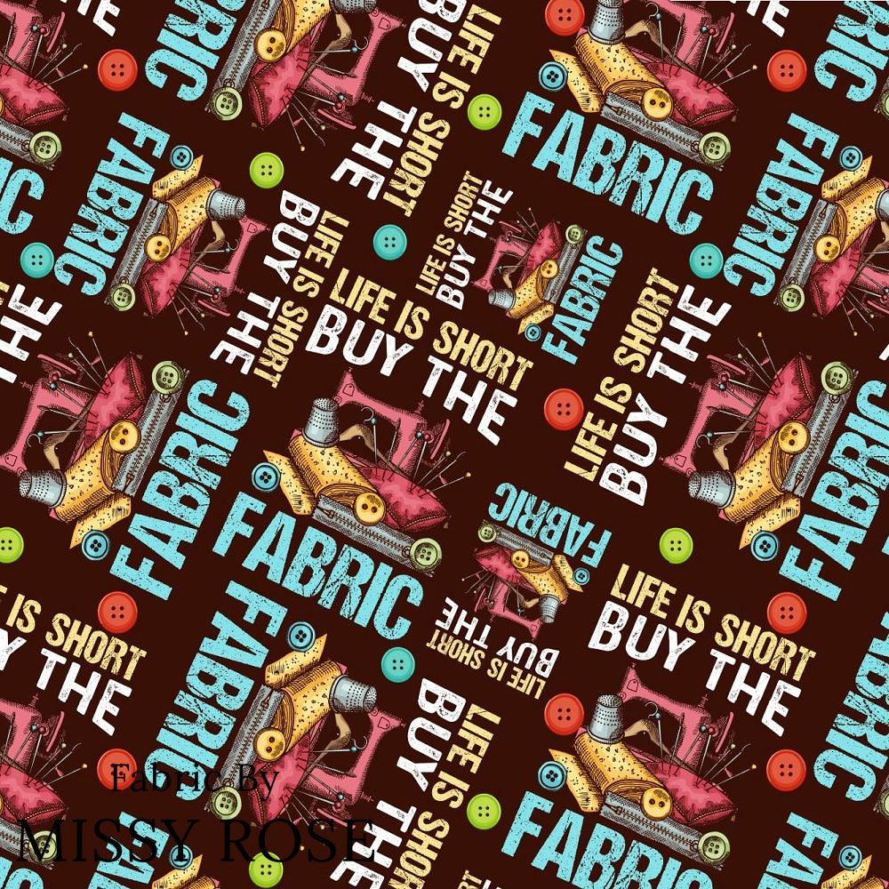 Design 578 Funny Sewing Fabric – pre-order designer fabric Australia | Fabric by Missy Rose