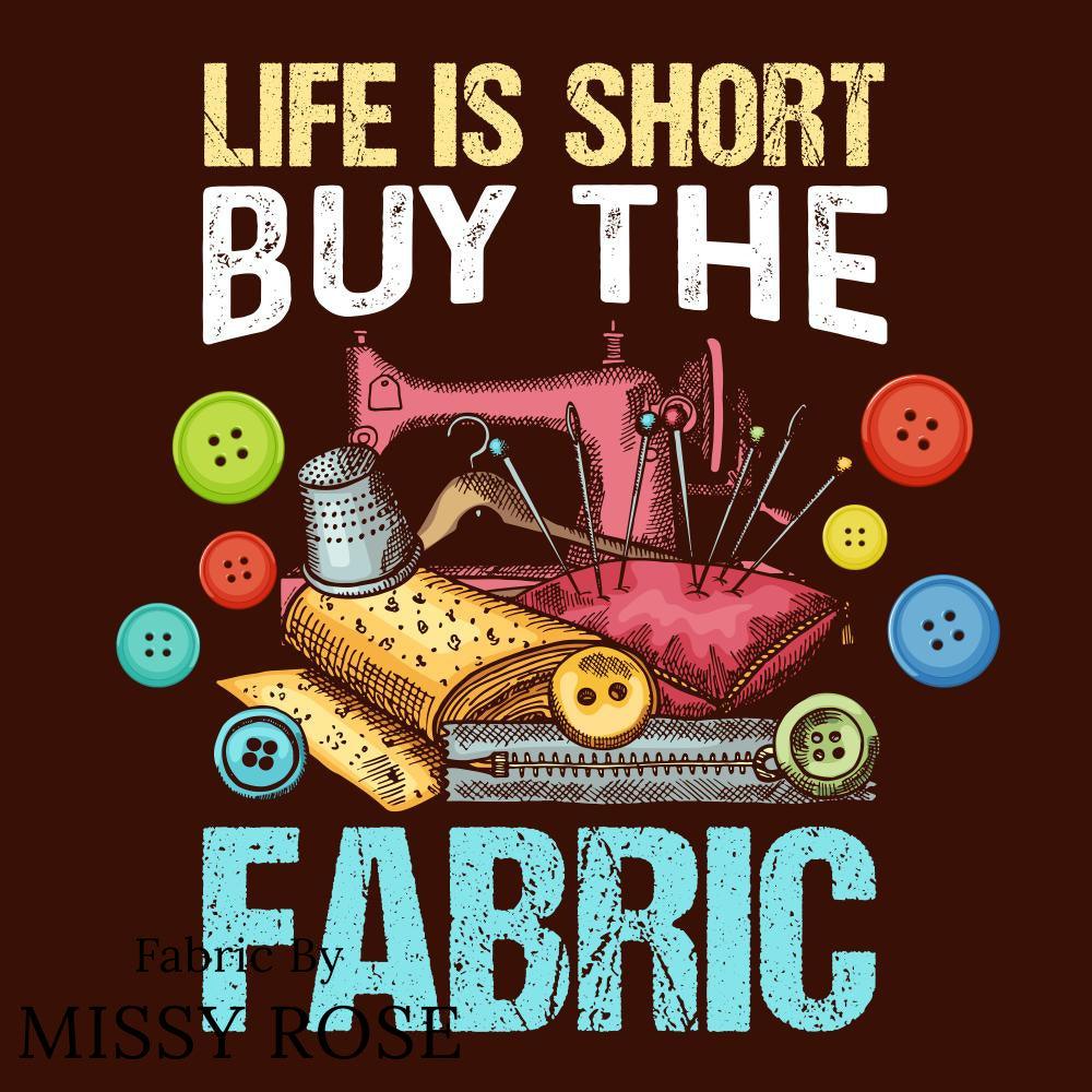 Design 578 Panel Fabric – premium custom printed fabric for sewing | Fabric by Missy Rose
