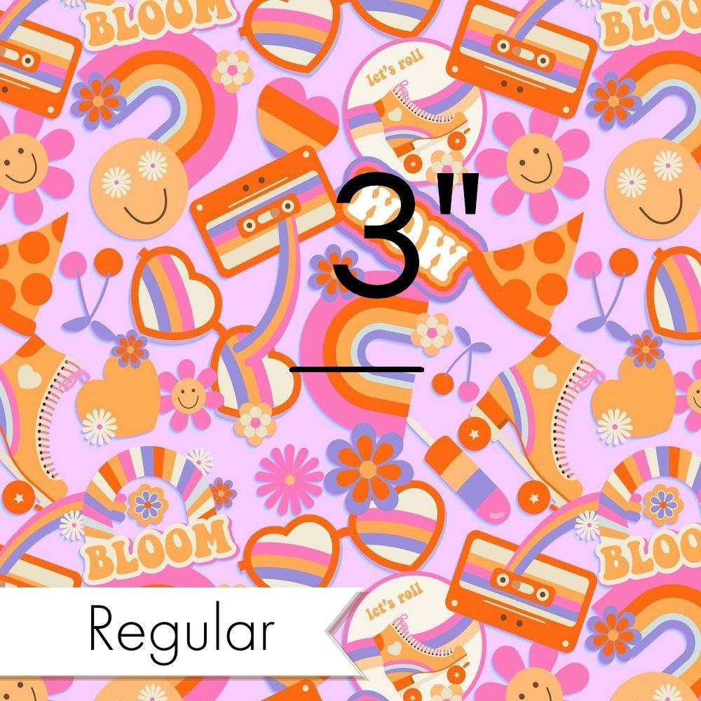 Design 581 Retro Fabric – made-to-order custom fabric by the metre | Fabric by Missy Rose