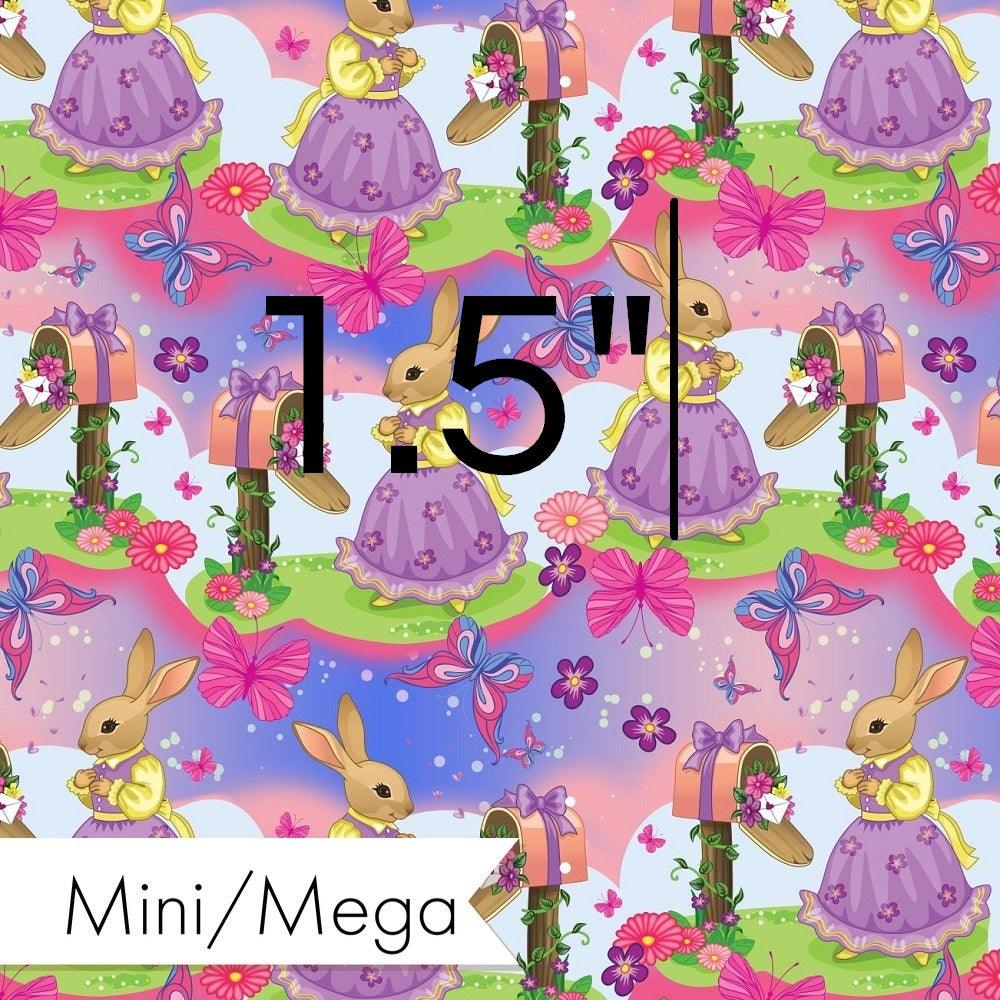Design 584 Bunny Fabric – premium custom printed fabric for sewing | Fabric by Missy Rose