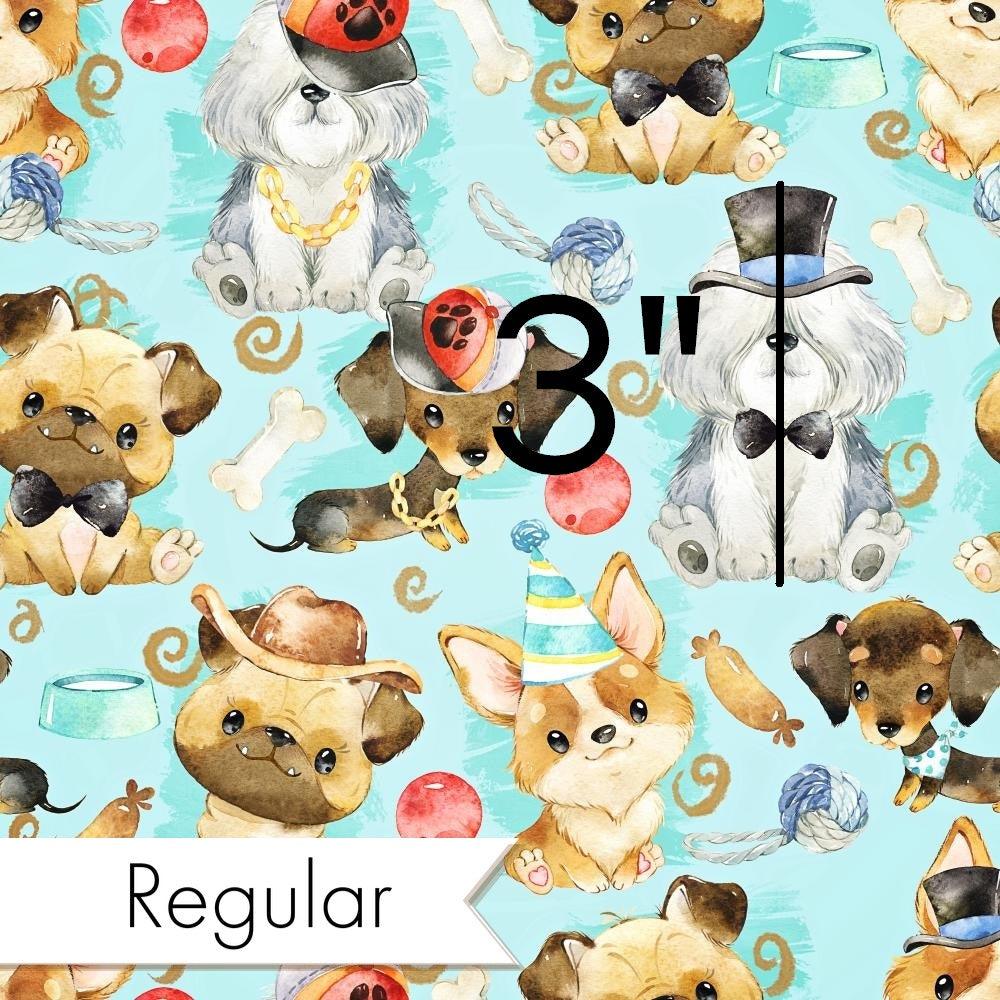 Design 587 Blue Dogs Fabric – Australian custom printed fabric pre-order | Fabric by Missy Rose