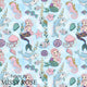 Design 588 - Mermaid Dolphin Fabric