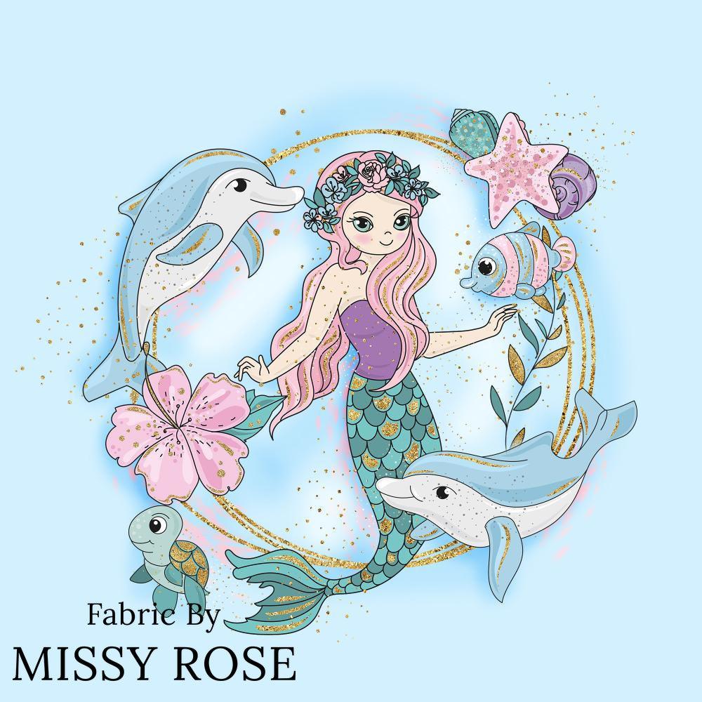 Design 588 Panel Fabric – premium custom printed fabric for sewing | Fabric by Missy Rose