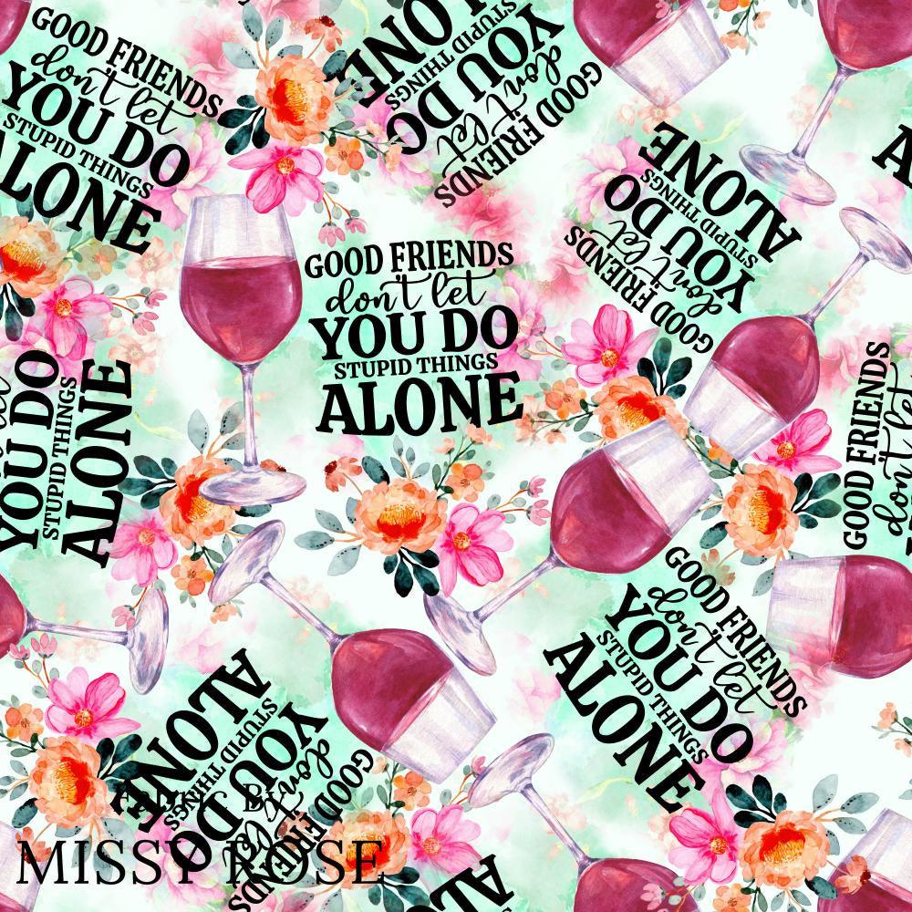 Design 59 Good Friend Fabric – custom printed pre-order fabric Australia | Fabric by Missy Rose