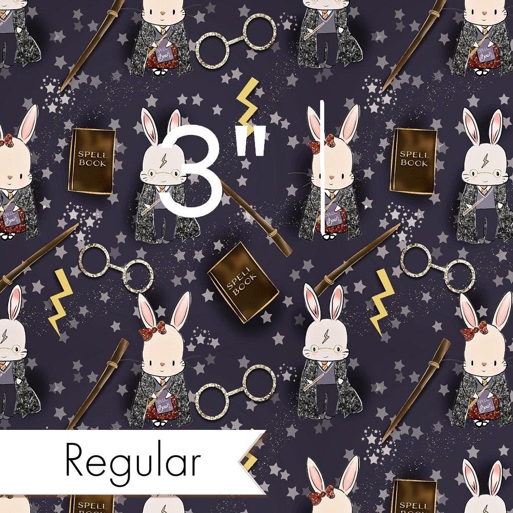 Design 591 Wizard Bunny Fabric – custom printed pre-order fabric Australia | Fabric by Missy Rose