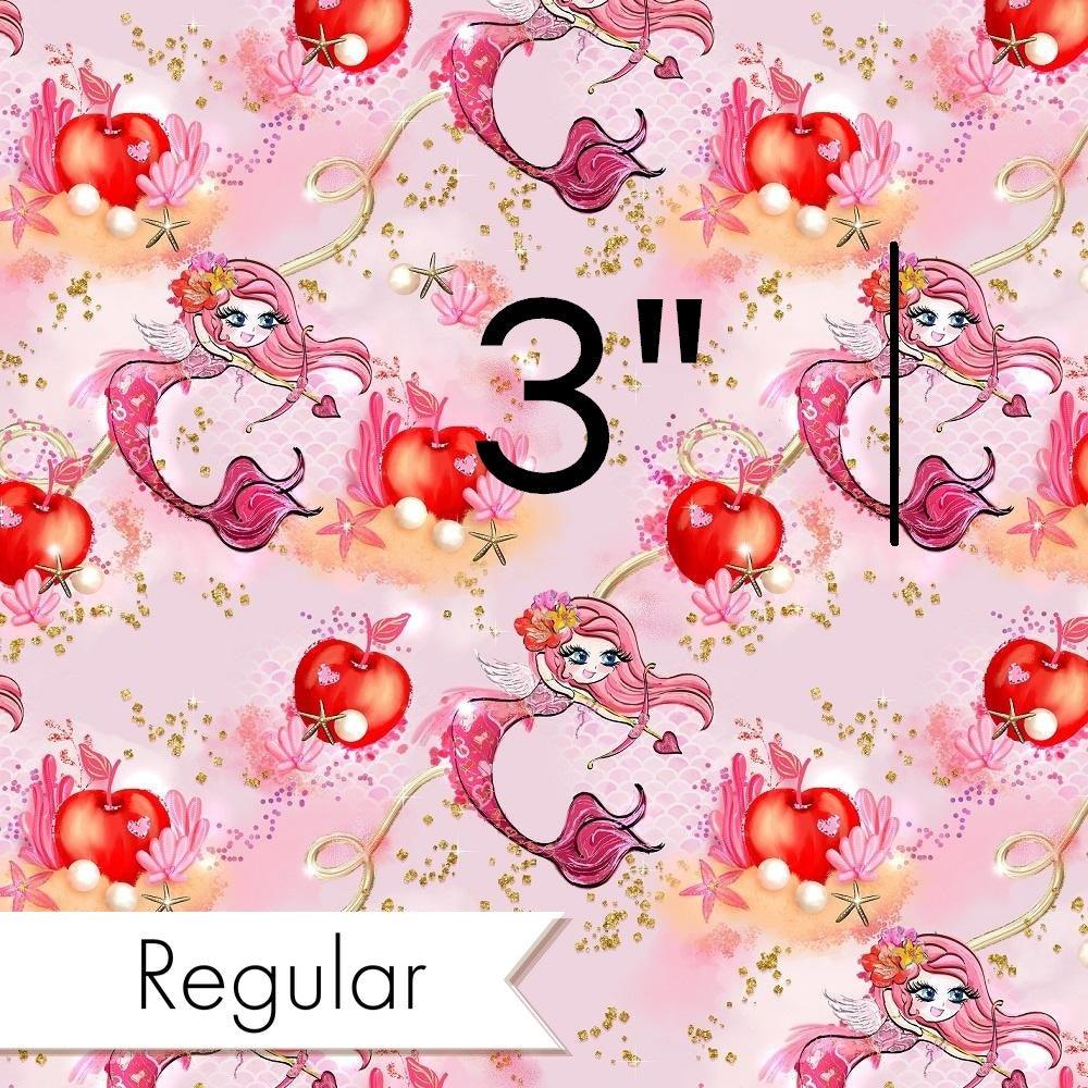 Design 596 Valentines Mermaid Fabric – made-to-order custom fabric by the metre | Fabric by Missy Rose