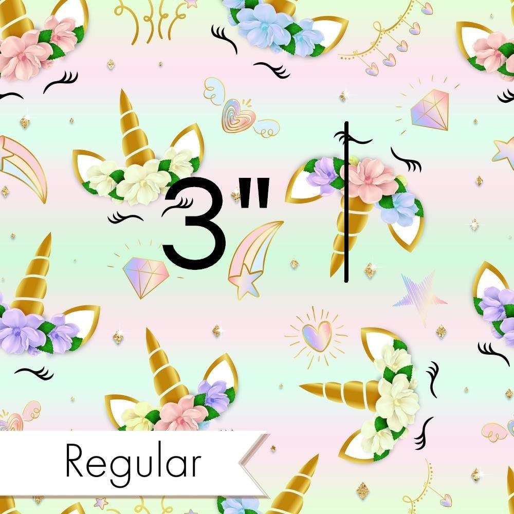 Design 597 Unicorn Face Fabric – premium custom printed fabric for sewing | Fabric by Missy Rose