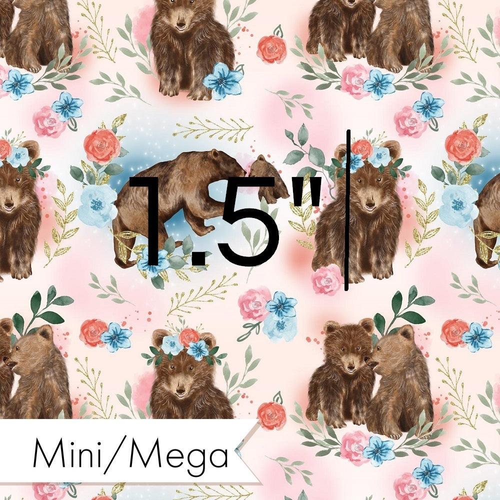Design 598 Sweet Bear Fabric – made-to-order custom fabric by the metre | Fabric by Missy Rose