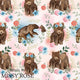Design 598 - Sweet Bear Fabric