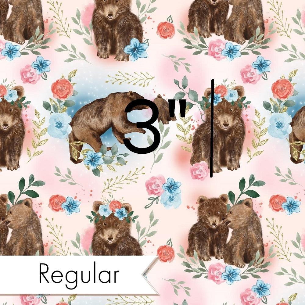 Design 598 Sweet Bear Fabric – custom printed pre-order fabric Australia | Fabric by Missy Rose