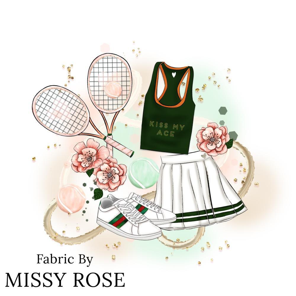 Design 599 Panel Fabric – custom printed pre-order fabric Australia | Fabric by Missy Rose