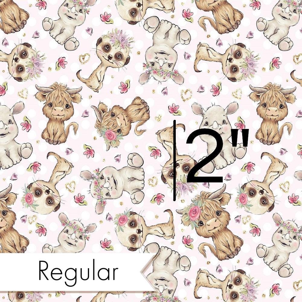 Design 6 Pink African Animals Fabric – pre-order designer fabric Australia | Fabric by Missy Rose