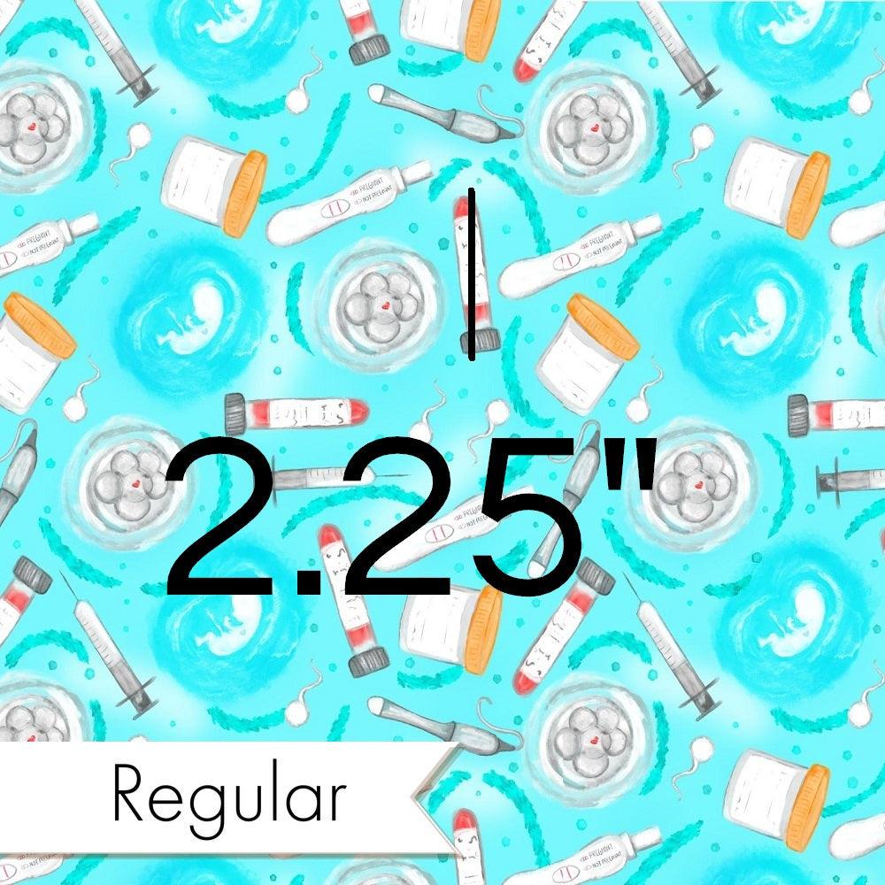 Design 601 Teal IVF Fabric – made-to-order custom fabric by the metre | Fabric by Missy Rose