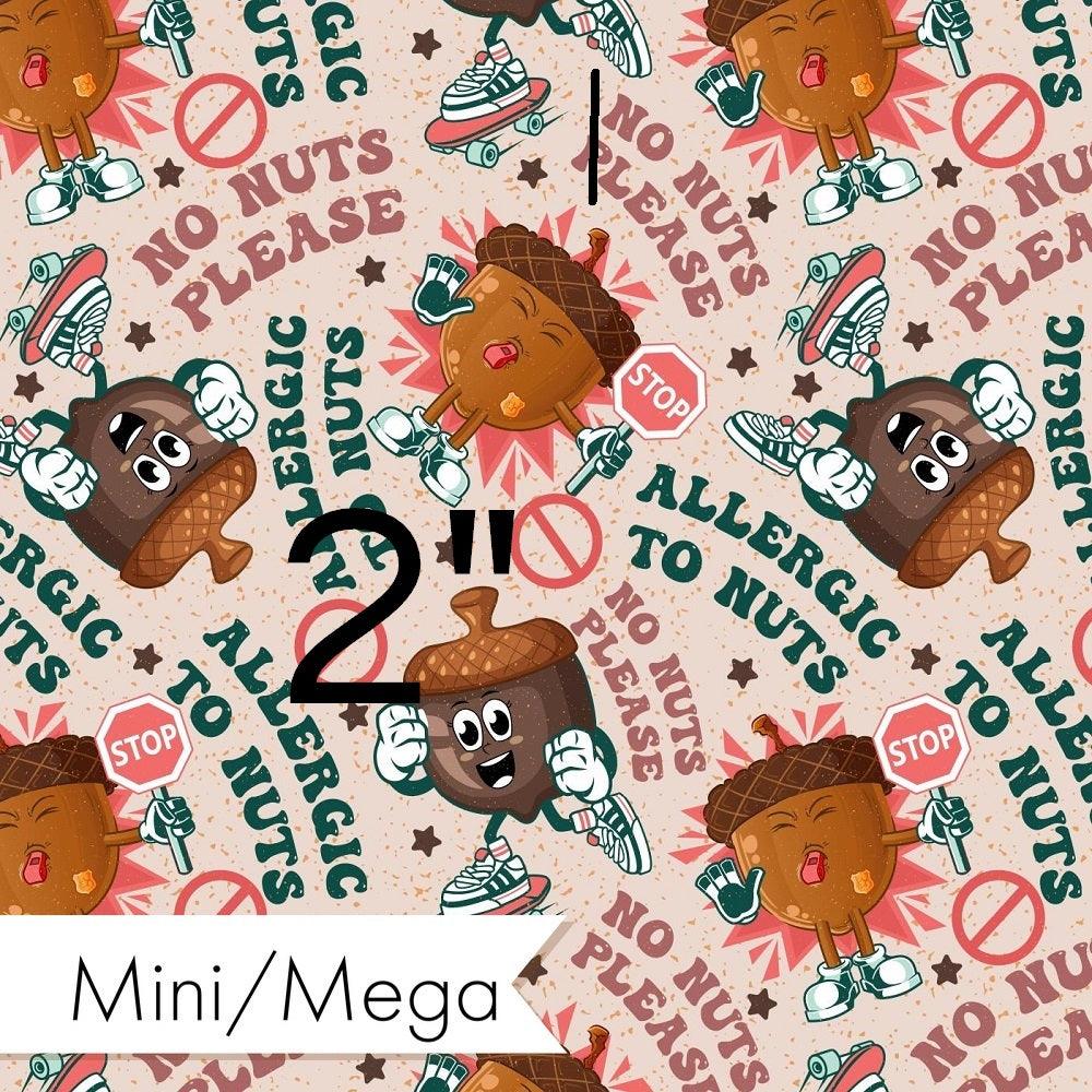 Design 602 Nuts Fabric – premium custom printed fabric for sewing | Fabric by Missy Rose