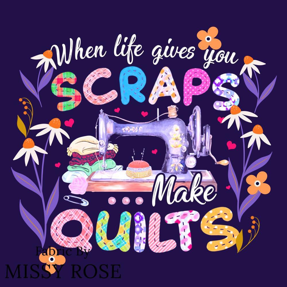 Design 605 Panel Fabric – Australian custom printed fabric pre-order | Fabric by Missy Rose