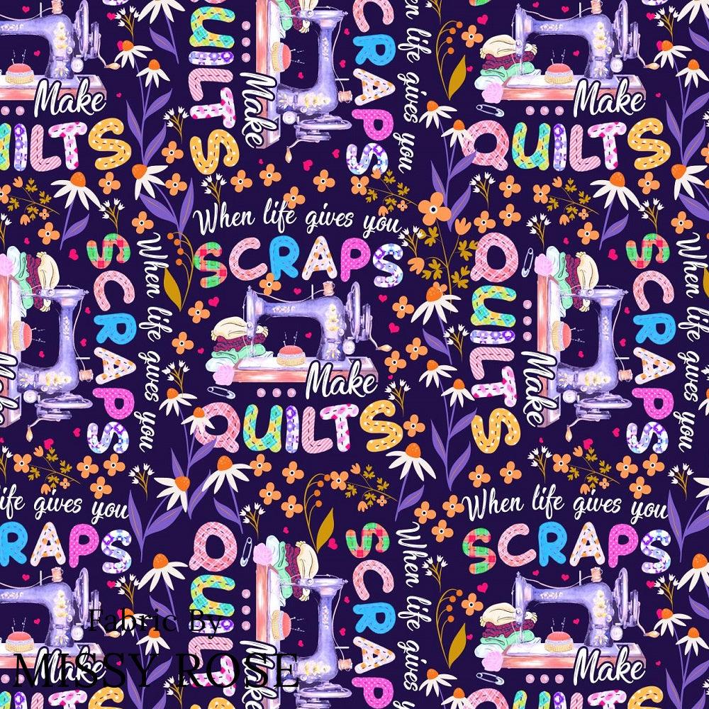 Design 605 Quilting Fabric – custom printed pre-order fabric Australia | Fabric by Missy Rose