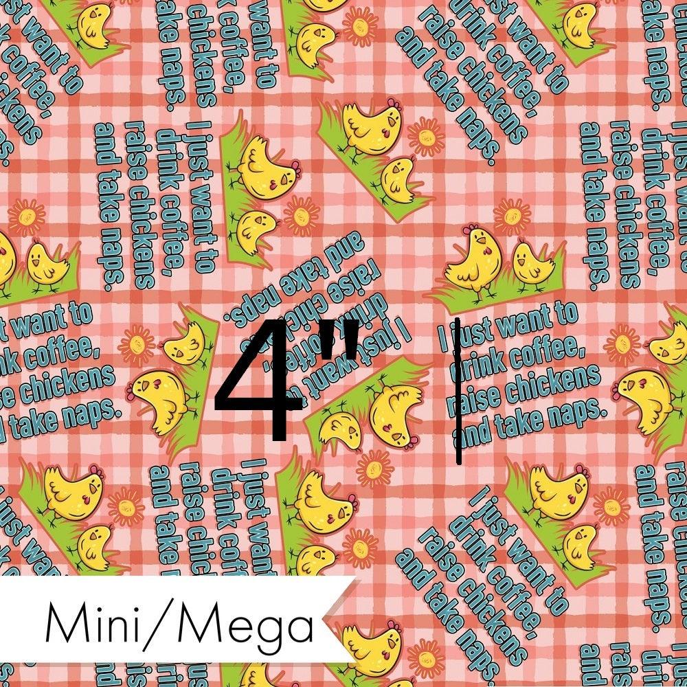 Design 606 Raise Chicken Fabric – made-to-order custom fabric by the metre | Fabric by Missy Rose