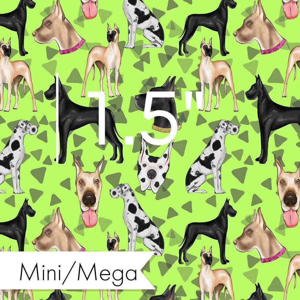 Design 61 Great Dane Fabric – custom printed pre-order fabric Australia | Fabric by Missy Rose