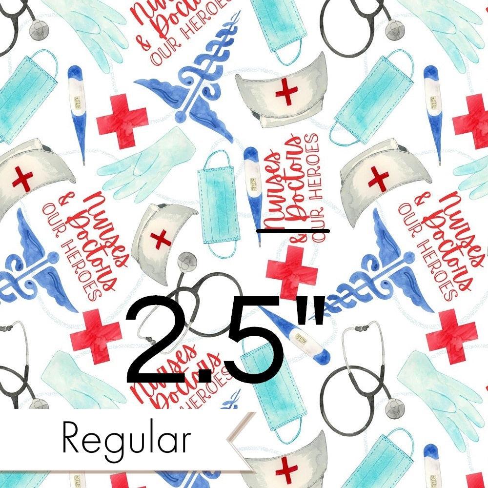 Design 611 Nurses and Doctors Fabric – made-to-order custom fabric by the metre | Fabric by Missy Rose