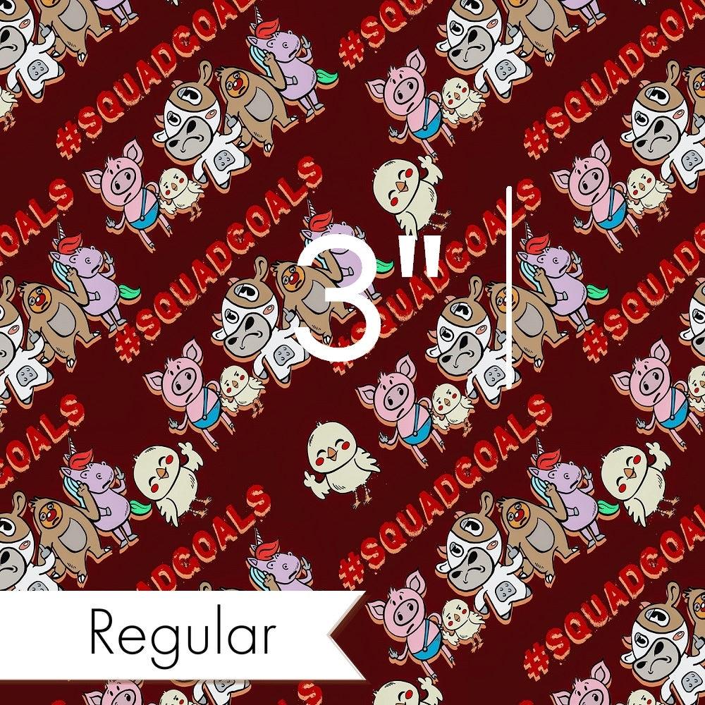 Design 614 Squad Goals Fabric – Australian custom printed fabric pre-order | Fabric by Missy Rose