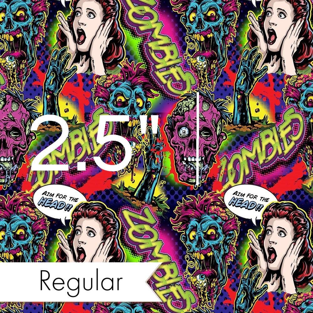 Design 620 Comic Zombie Fabric – pre-order designer fabric Australia | Fabric by Missy Rose