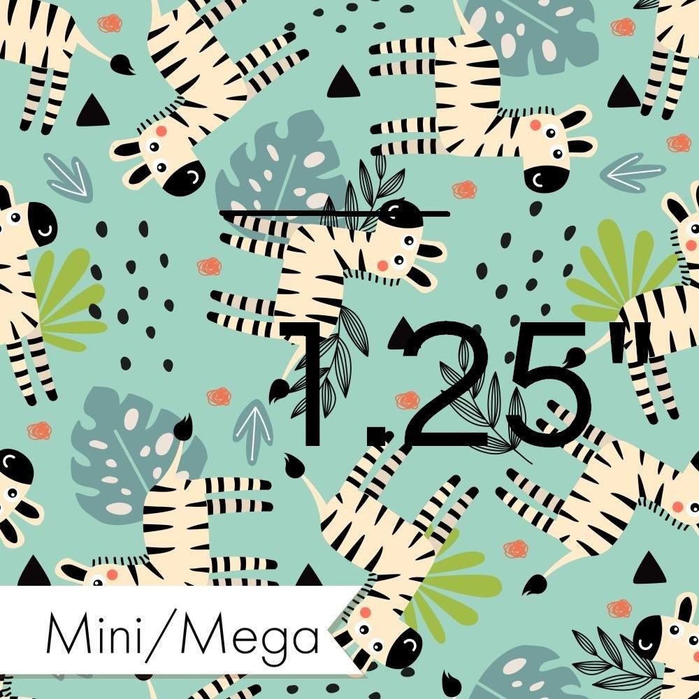 Design 621 Teal Zebra Fabric – Australian custom printed fabric pre-order | Fabric by Missy Rose