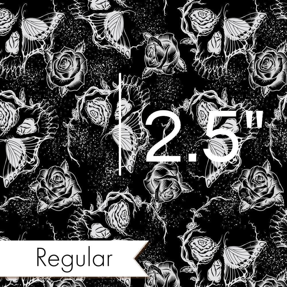Design 622 Floral Skull Fabric – premium custom printed fabric for sewing | Fabric by Missy Rose