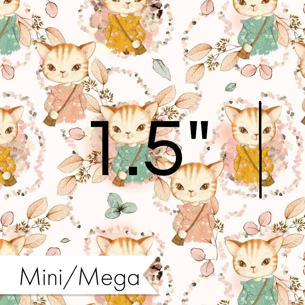 Design 628 Kitty Fabric – custom printed pre-order fabric Australia | Fabric by Missy Rose