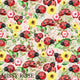 Design 629 - Pink Lady Beetle Fabric