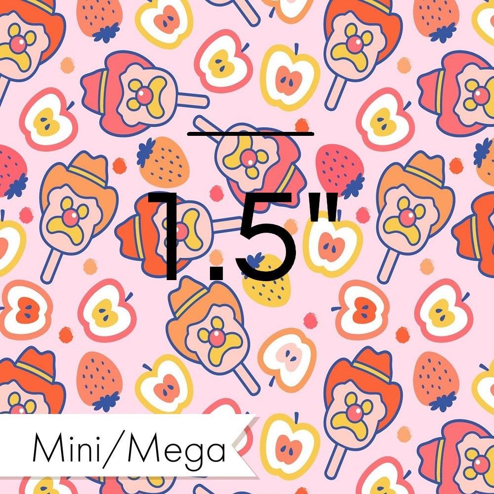 Design 631 Fruity Ice Cream Fabric – Australian custom printed fabric pre-order | Fabric by Missy Rose