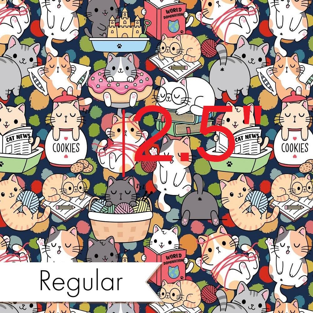 Design 633 Funny Cats Fabric – made-to-order custom fabric by the metre | Fabric by Missy Rose