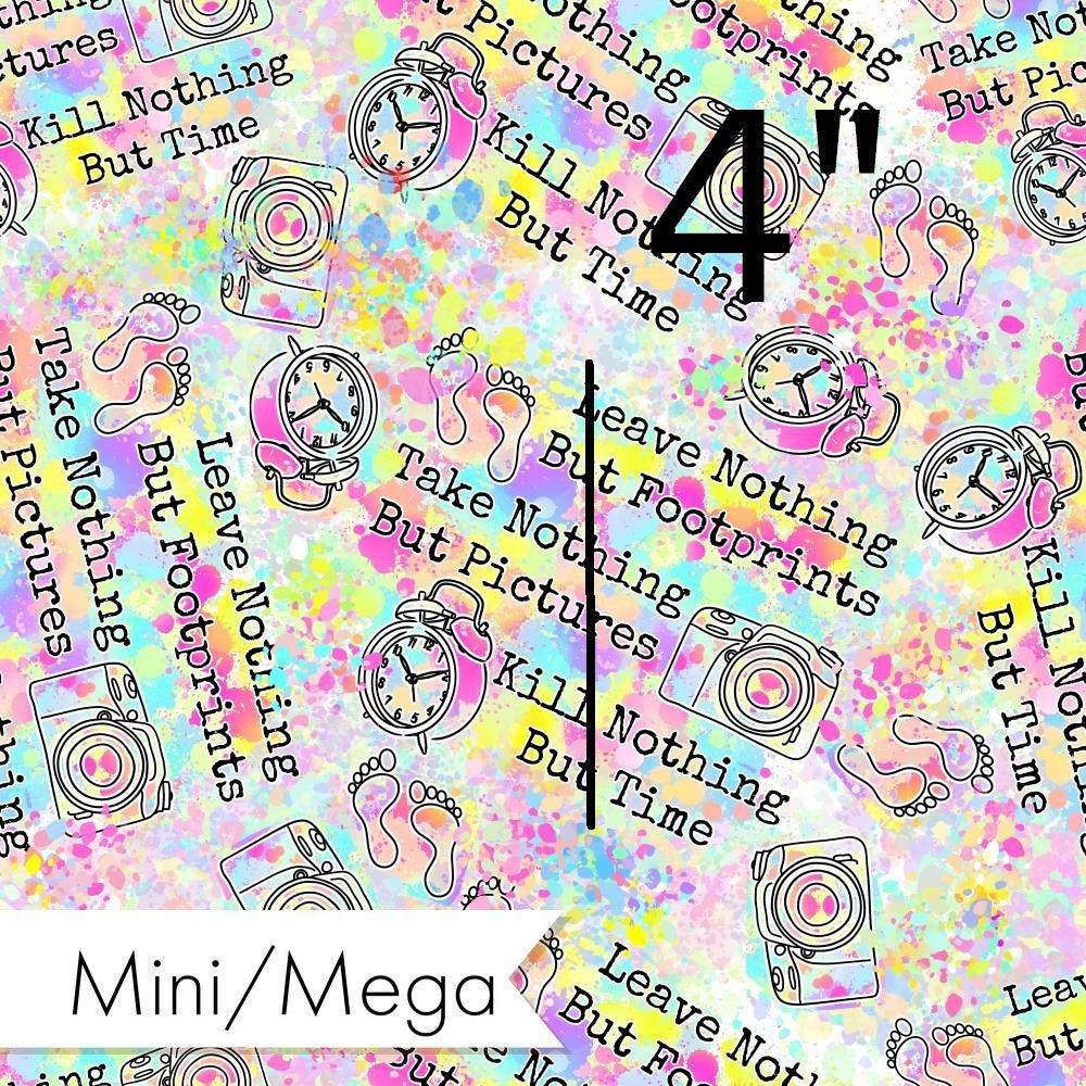 Design 634 Footprints Fabric – premium custom printed fabric for sewing | Fabric by Missy Rose