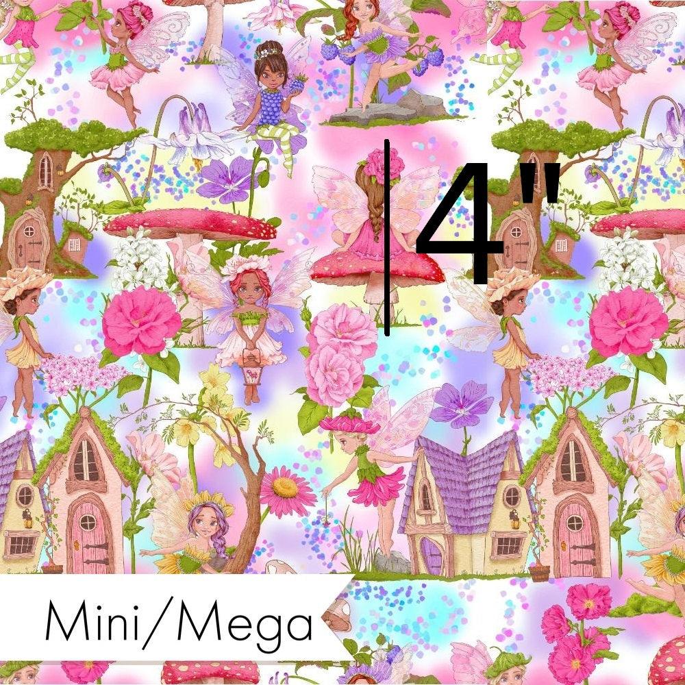 Design 635 Colourful Fairy Fabric – custom printed pre-order fabric Australia | Fabric by Missy Rose