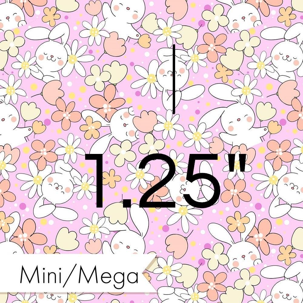 Design 638 Pink Bunny Fabric – Australian custom printed fabric pre-order | Fabric by Missy Rose