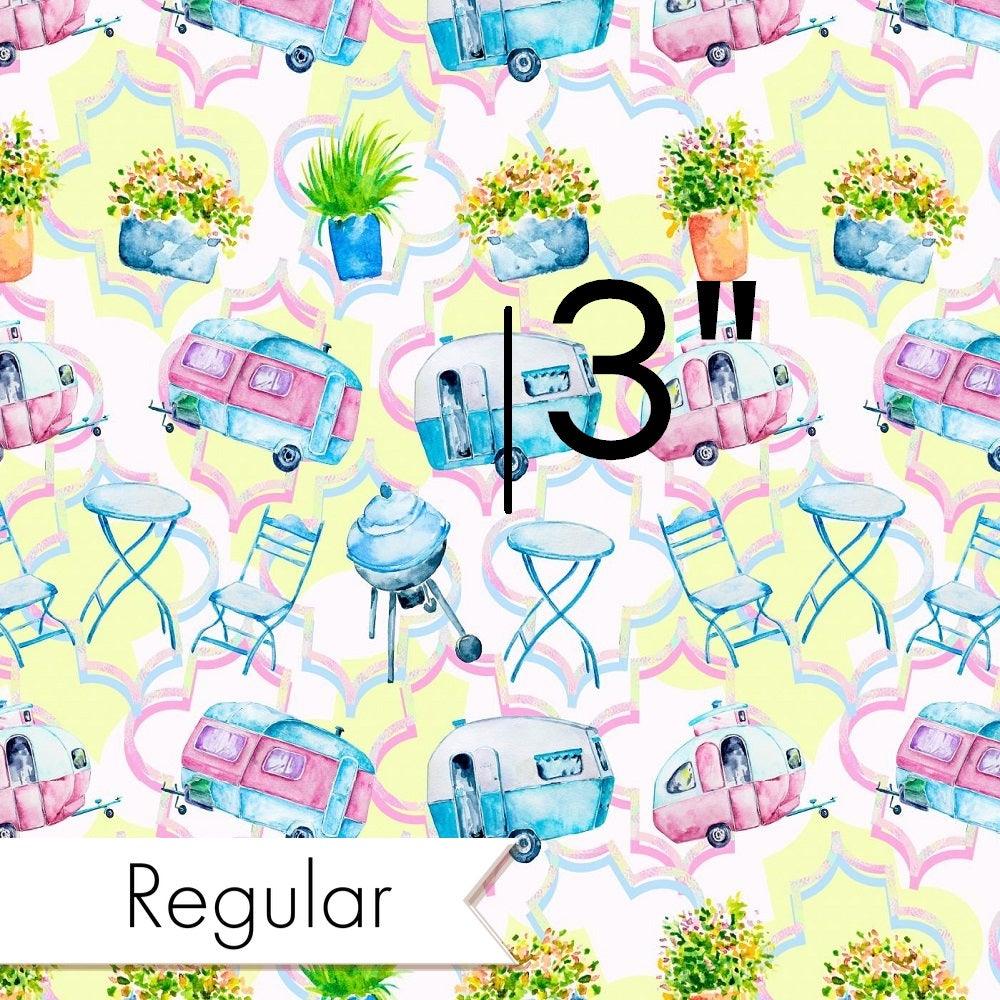 Design 639 Caravan Fabric – Australian custom printed fabric pre-order | Fabric by Missy Rose