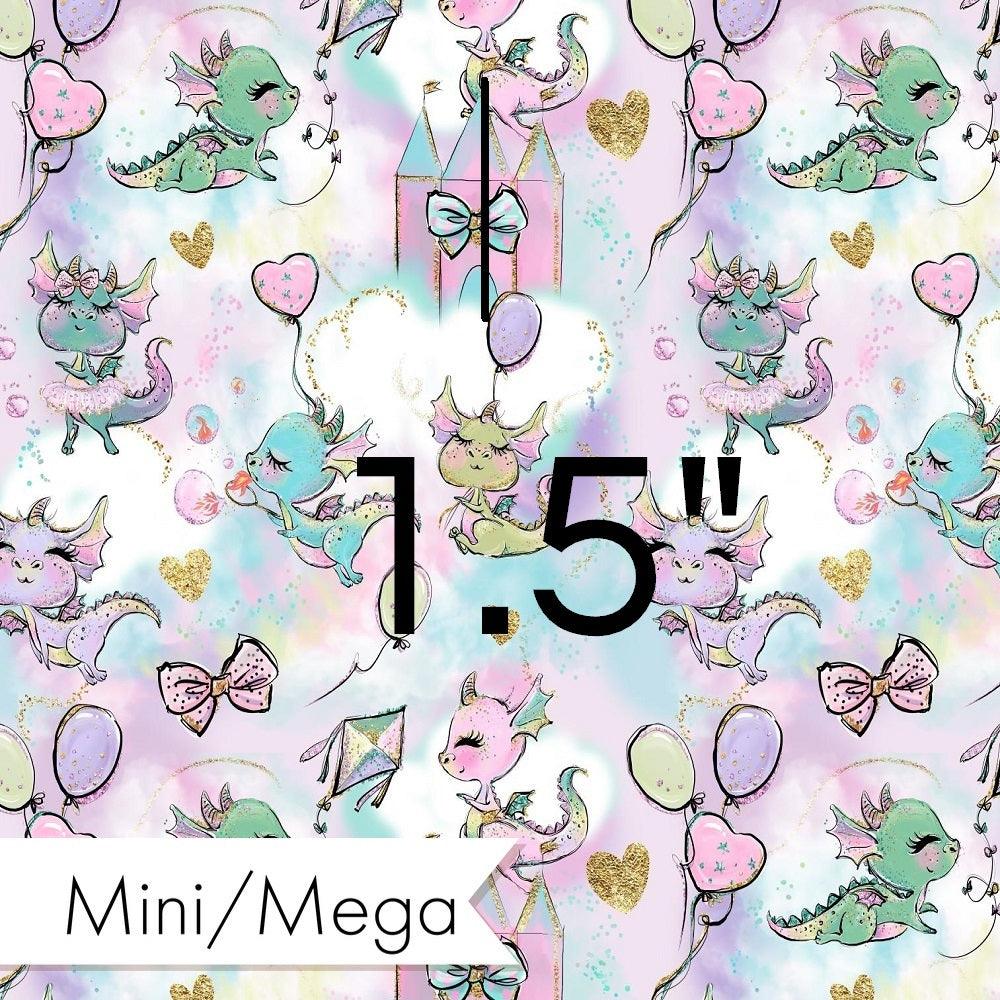 Design 642 Cute Purple Dragons Fabric – pre-order designer fabric Australia | Fabric by Missy Rose