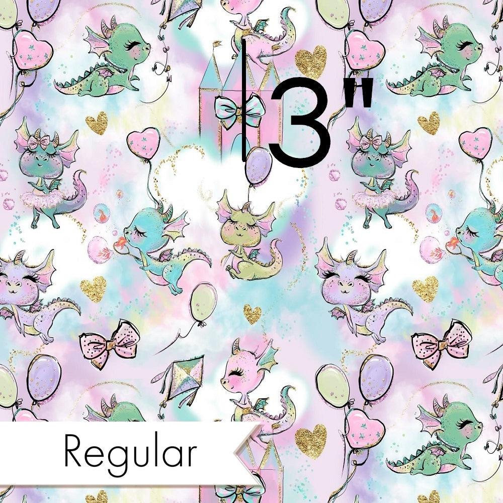 Design 642 Cute Purple Dragons Fabric – premium custom printed fabric for sewing | Fabric by Missy Rose