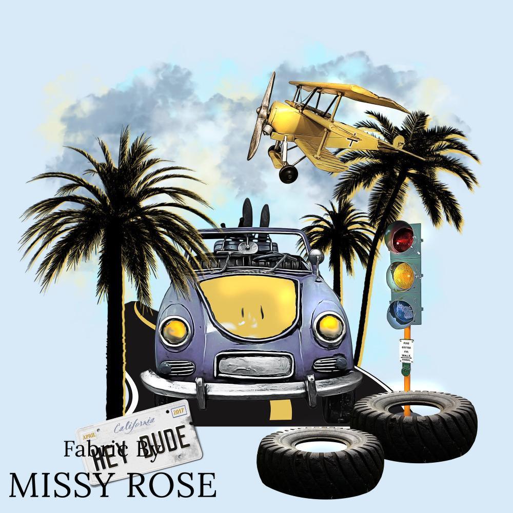 Design 644 Panel Fabric – custom printed pre-order fabric Australia | Fabric by Missy Rose