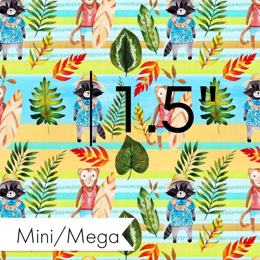 Design 646 Tropical Animals Fabric – Australian custom printed fabric pre-order | Fabric by Missy Rose