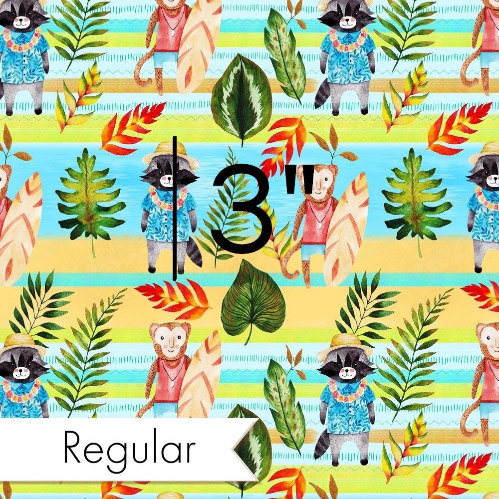 Design 646 Tropical Animals Fabric – made-to-order custom fabric by the metre | Fabric by Missy Rose