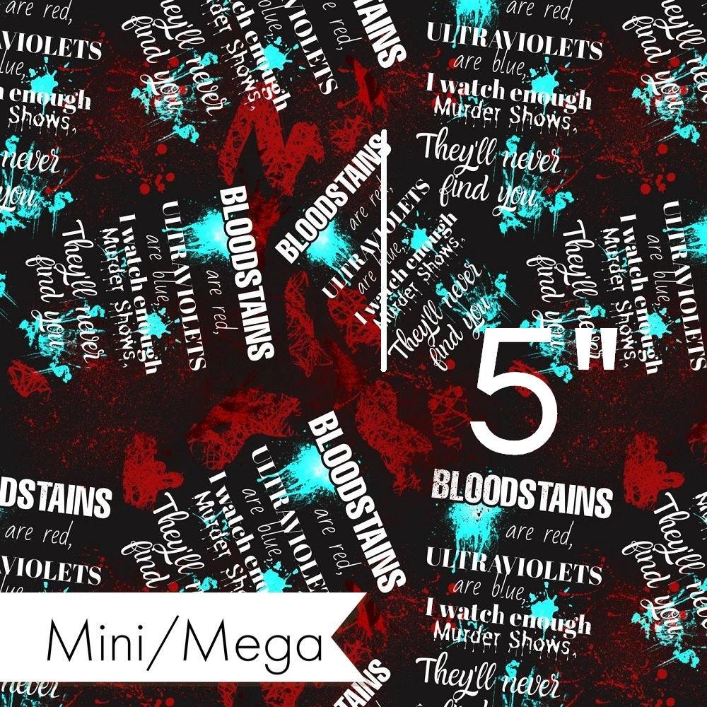 Design 648 Crime Fabric – Australian custom printed fabric pre-order | Fabric by Missy Rose