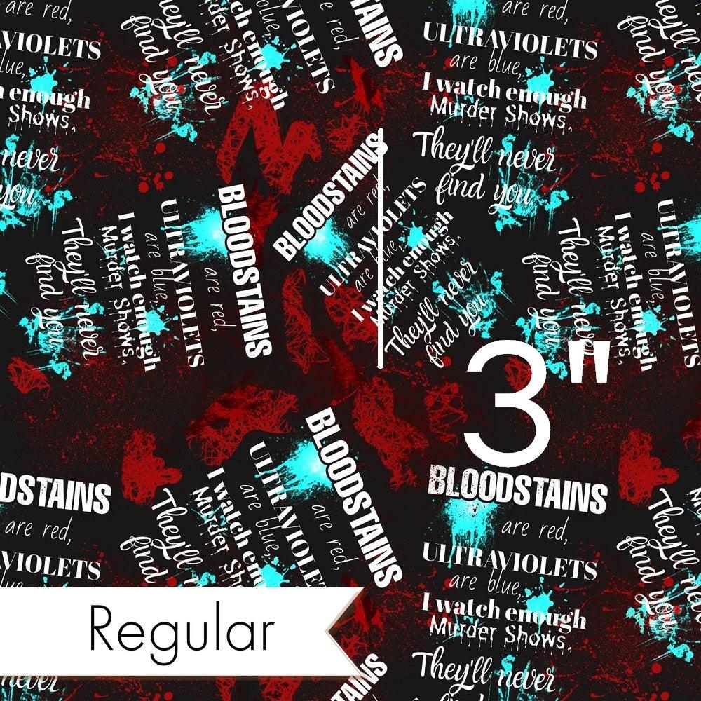 Design 648 Crime Fabric – made-to-order custom fabric by the metre | Fabric by Missy Rose