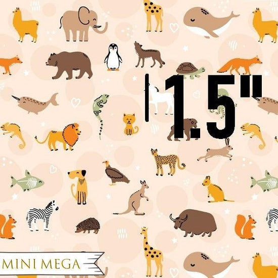 Load image into Gallery viewer, Design 65 - Animals Fabric - Fabric by Missy Rose Pre-Order
