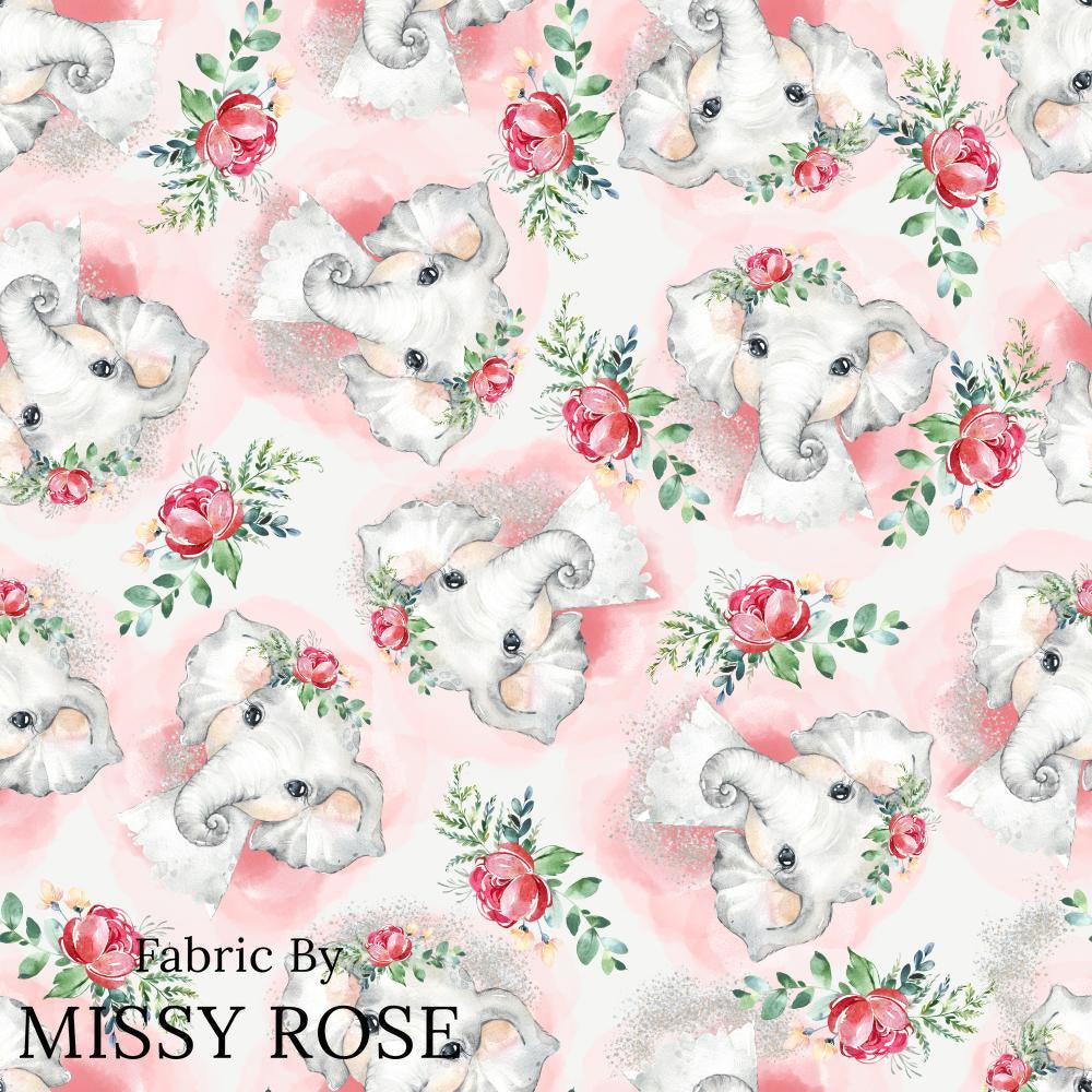 Design 653 Elephant Fabric – pre-order designer fabric Australia | Fabric by Missy Rose
