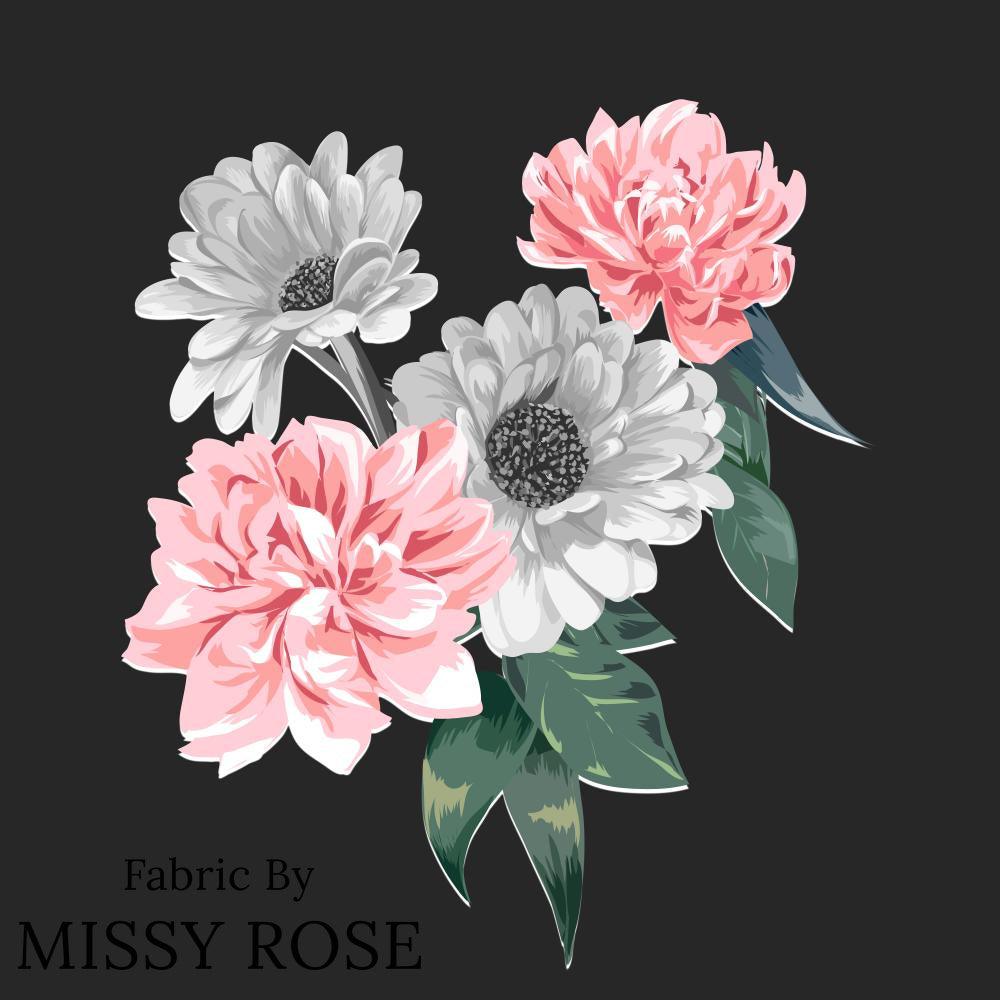 Design 654 Panel Fabric – custom printed pre-order fabric Australia | Fabric by Missy Rose