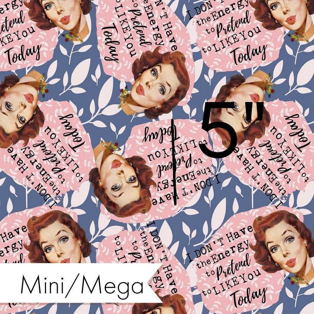 Design 655 Cheeky Retro Fabric – custom printed pre-order fabric Australia | Fabric by Missy Rose