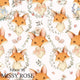 Design 656 - Cute Fox Fabric